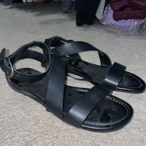 Women’s size 8 Franco Sarto Black Sandals